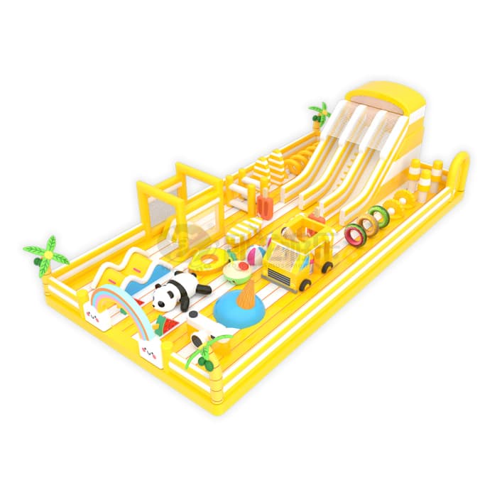 Summer Paradise Themed Inflatable Castle