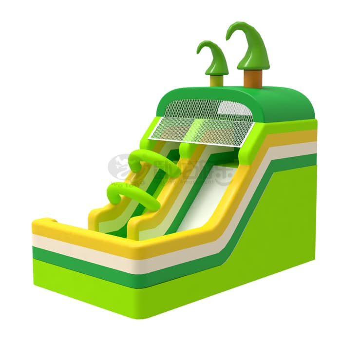 Forest Theme Inflatable Slide