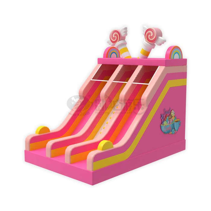 Candy Land Inflatable Slide for Endless Fun
