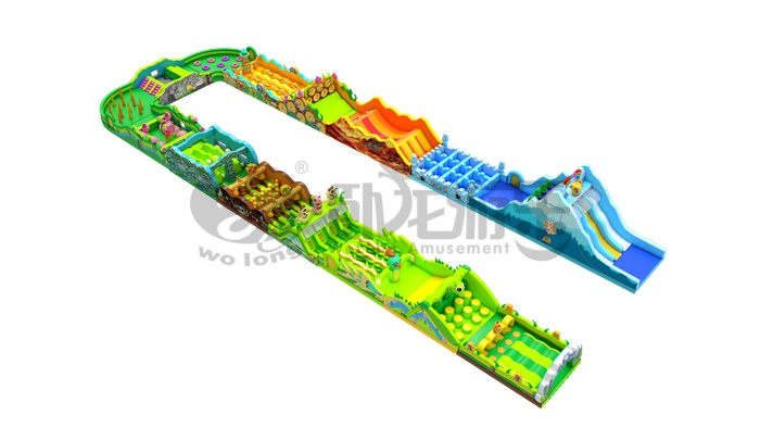 Bounce Into Fun: Inflatable Obstacle Courses