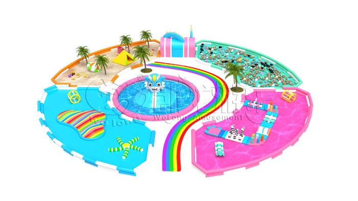 Wolong’s Indoor Seaside Fun Paradise