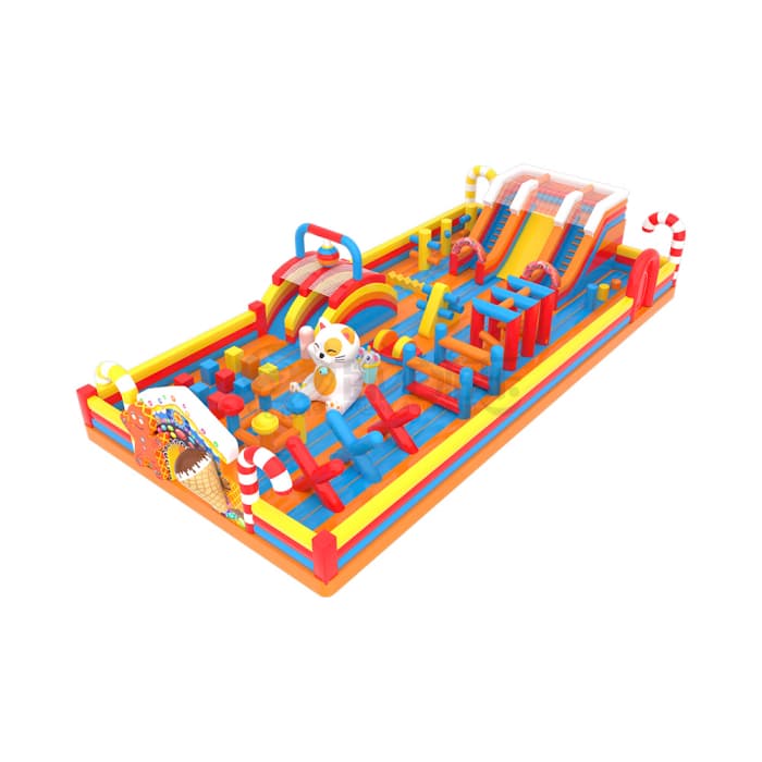 Candy Land Inflatable Castle for Rental Business