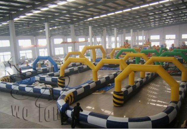 Inflatable track