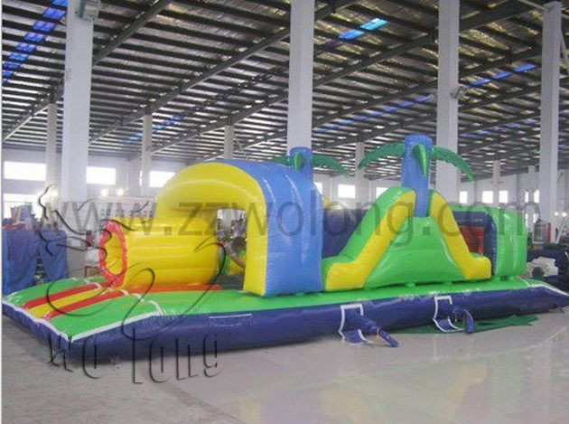 Inflatable obstacle course