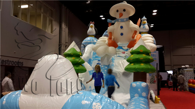 new designed inflatable slide